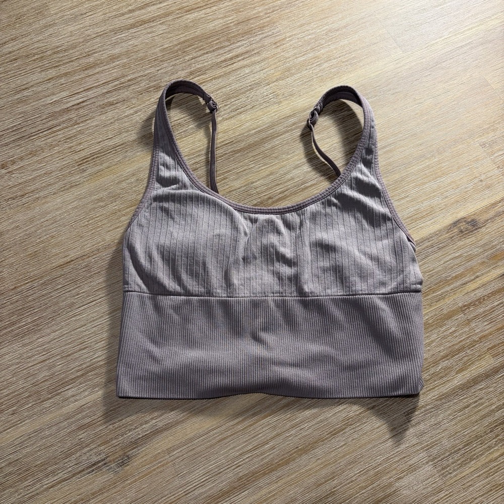Victoria Secret Pink Active Mauve Sports Bra Size Small - Picture 1 of 10